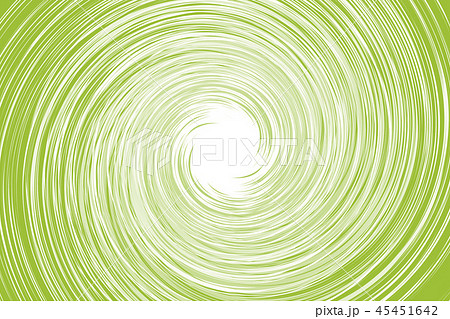 背景素材,マンガ表現,効果線,渦巻き模様,スパイラル,ぐるぐる,回転,台風,ハリケーン,螺旋,竜巻, 45451642