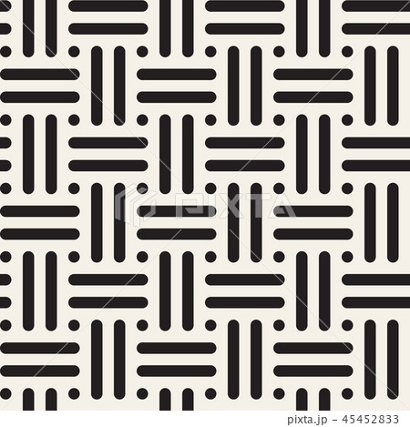 Vector seamless pattern. Modern stylish abstract texture. Repeating geometric tiles 45452833