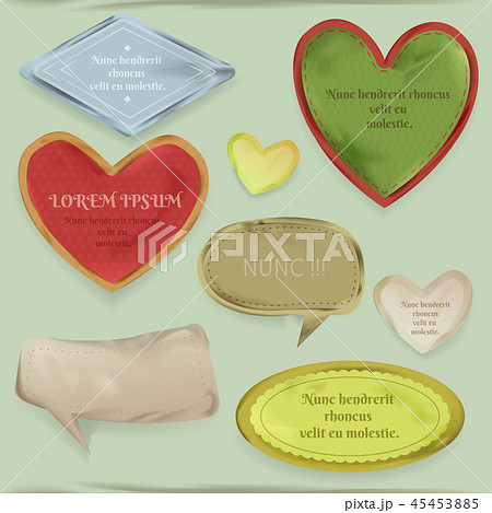 Scrapbooking elements illustration Scrapbooking elements illustration 45453885