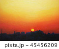 東京夕景の風景画 45456209