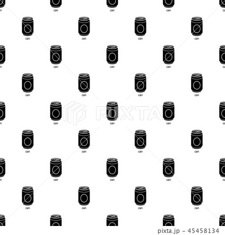 Can pattern vector seamless 45458134