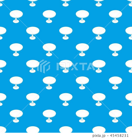 Round table pattern vector seamless blue 45458231