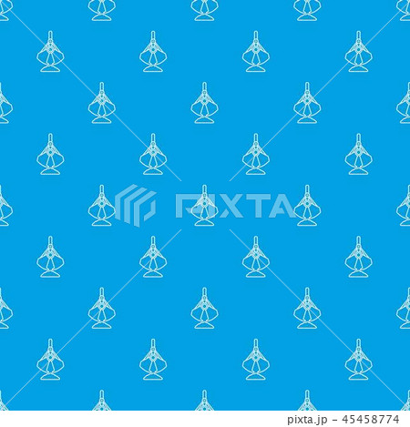 Excavator bucket pattern vector seamless blue Excavator bucket pattern vector seamless blue 45458774