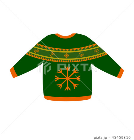 Ugly Christmas sweater icon Ugly Christmas sweater icon 45459310