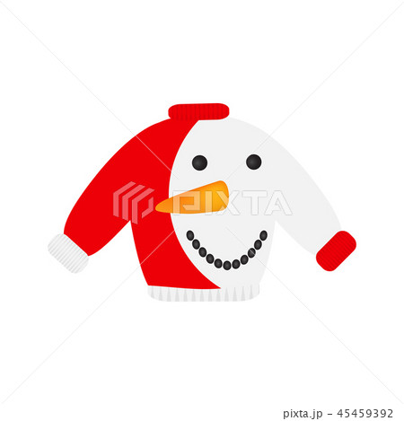 Ugly Christmas sweater icon 45459392