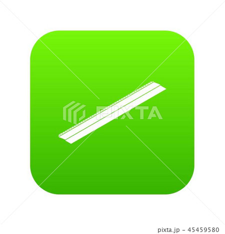 Metal bar icon green vector Metal bar icon green vector 45459580