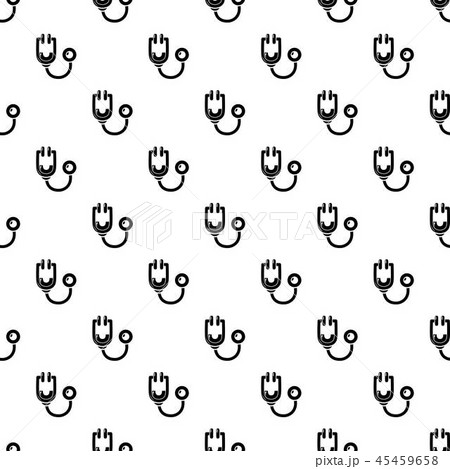 Stethoscope pattern vector seamless 45459658