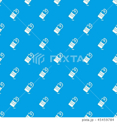 Flat bag pattern vector seamless blue 45459784