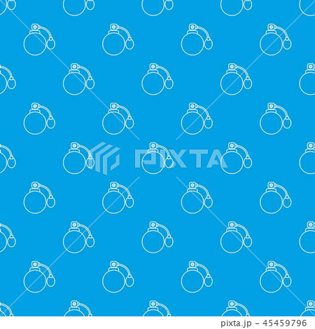 Retro perfume bottle pattern vector seamless blue 45459796