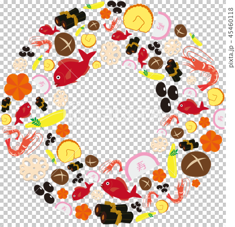 New Year's wreath 45460118