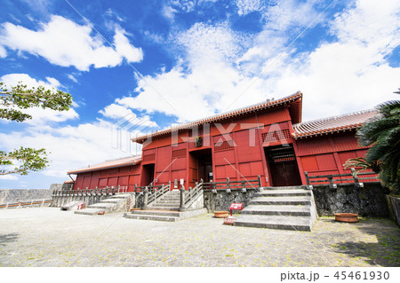 沖縄 首里城 奉神門 45461930