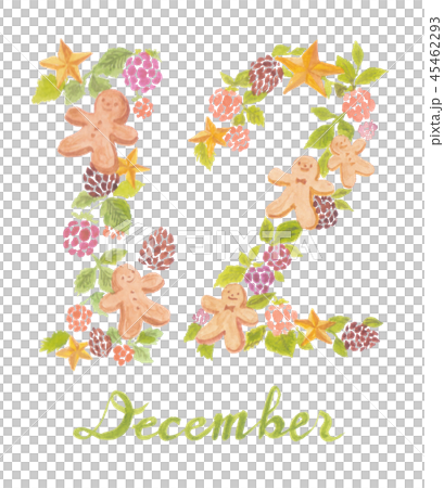 Flower character 12 letters (Ginger cookie) 45462293
