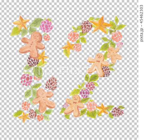 花文字12 （ジンジャークッキー） 45462303