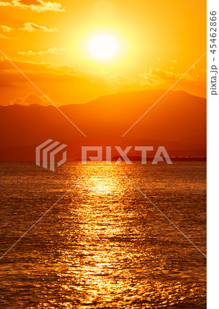 湘南の風景　茅ヶ崎海岸 45462866