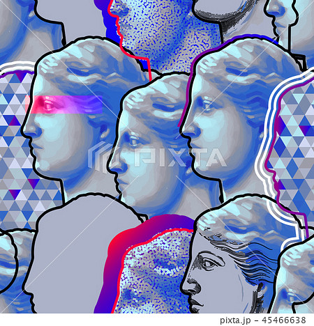 Classical pattern of Venus de Milo statue Classical pattern of Venus de Milo statue 45466638
