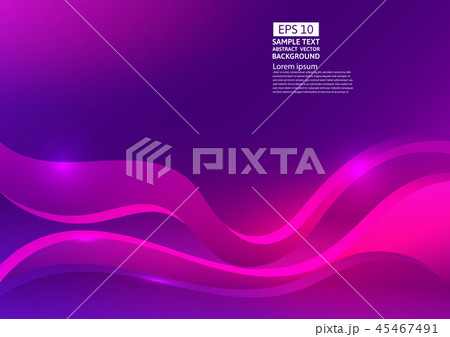 Colorful wave abstract background. Fluid gradient 45467491