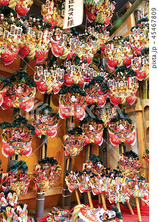 浅草　鷲（おおとり）神社の酉の市　 45467809