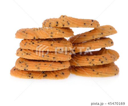 cookies isolated on white background. cookies isolated on white background. 45470169