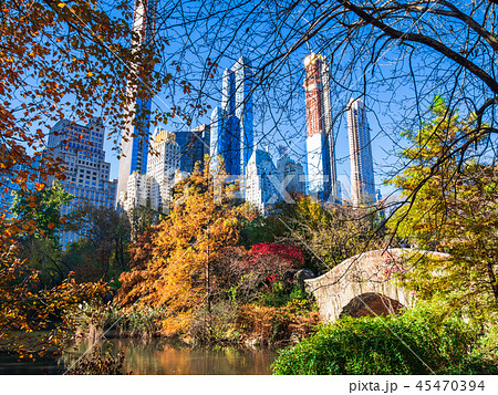 ニューヨーク 秋のセントラル・パーク ニューヨーク 秋のセントラル・パーク 45470394