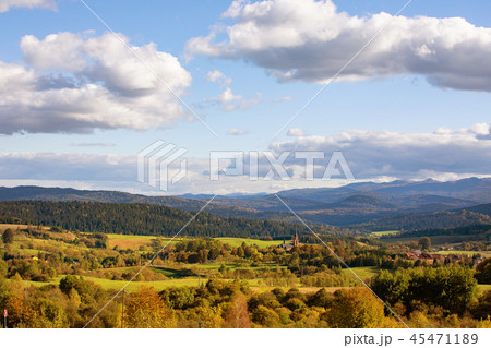 Bieszczady mountains amazing view 45471189