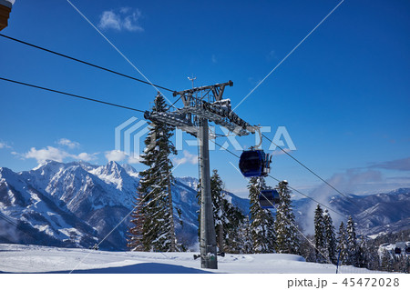 Winter Ski resort Winter Ski resort 45472028