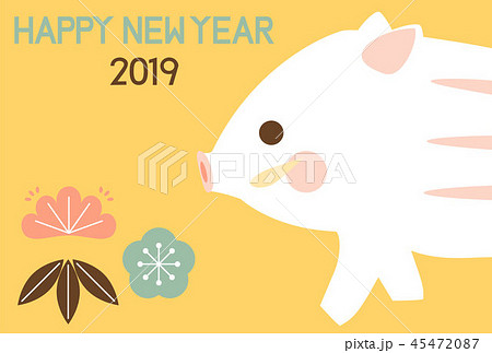 2019年賀状13 45472087