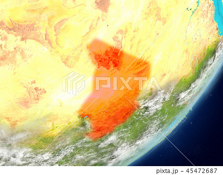 Chad from space 45472687