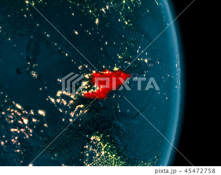 Kyrgyzstan at night 45472758