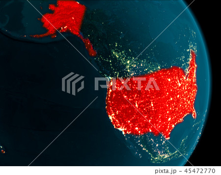 USA at night USA at night 45472770
