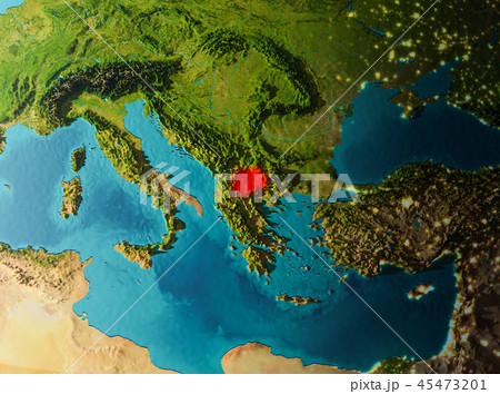 Orbit view of Macedonia 45473201