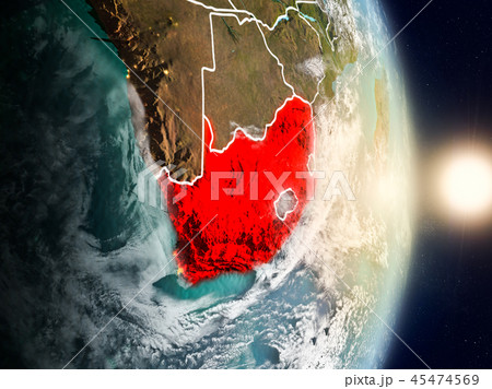 South Africa during sunrise 45474569