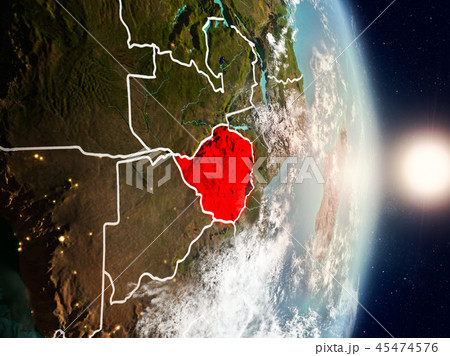Zimbabwe during sunrise Zimbabwe during sunrise 45474576