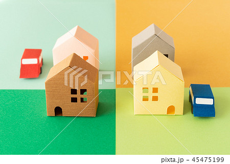 隣家との境界 境界線 土地 不動産 境目 敷地 隣家との境界 境界線 土地 不動産 境目 敷地 45475199