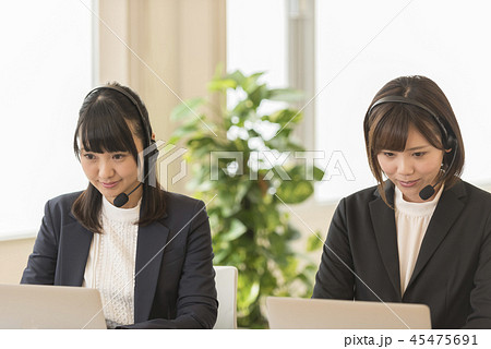コールセンターイメージ コールセンターイメージ 45475691
