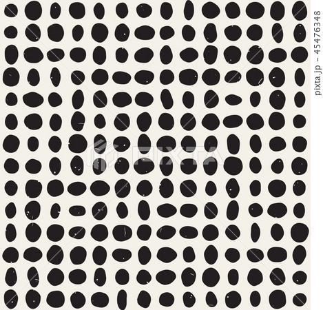 Hand drawn style ethnic seamless pattern. Abstract geometric shapes in black and white. Hand drawn style ethnic seamless pattern. Abstract geometric shapes in black and white. 45476348