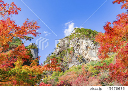 昇仙峡 御嶽昇仙峡 覚円峰 夢の松島 紅葉 山岳 昇仙峡 御嶽昇仙峡 覚円峰 夢の松島 紅葉 山岳 45476636