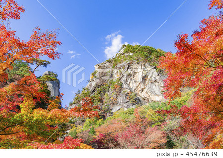 昇仙峡 御嶽昇仙峡 覚円峰 夢の松島 紅葉 山岳 昇仙峡 御嶽昇仙峡 覚円峰 夢の松島 紅葉 山岳 45476639