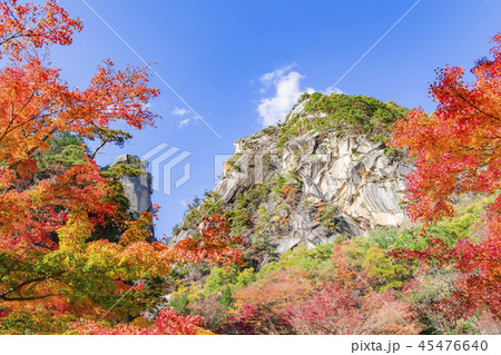 昇仙峡 御嶽昇仙峡 覚円峰 夢の松島 紅葉 山岳 昇仙峡 御嶽昇仙峡 覚円峰 夢の松島 紅葉 山岳 45476640