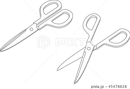 ハサミのイラスト素材