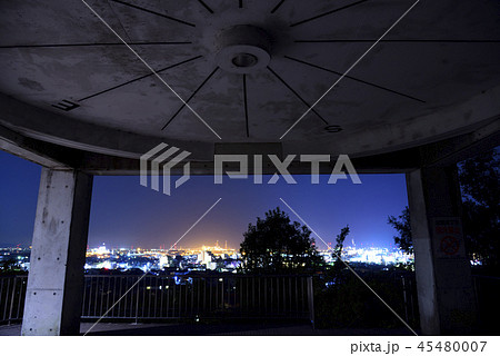 <夜景>　任坊山公園　半田市　展望台 45480007