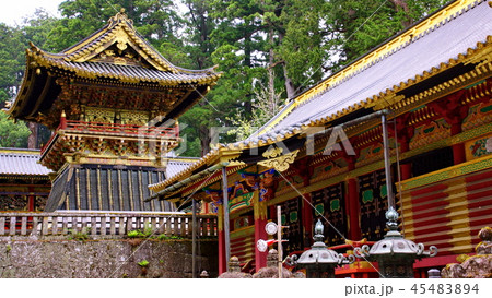 日光東照宮　上神庫 ＆ 鐘楼 （ 栃木県 日光市 ）日光東照宮　上神庫 ＆ 鐘楼 （ 栃木県 日光市 45483894