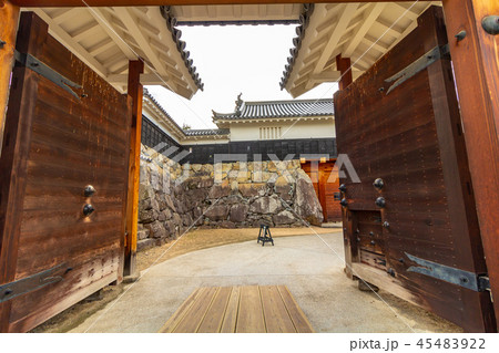 鵜首 高麗門（二の門）虎口 松本城跡 45483922