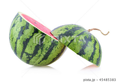 watermelon isolated on white background watermelon isolated on white background 45485383