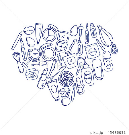 Cosmetics vector illustration 45486051