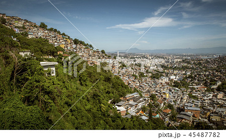 Favela Morro dos Prazeres in Rio de Janeiro 45487782