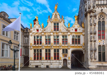 Burg Square in Bruges Burg Square in Bruges 45488061