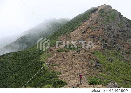 八ヶ岳連峰 赤岳山頂への道 八ヶ岳連峰 赤岳山頂への道 45492800