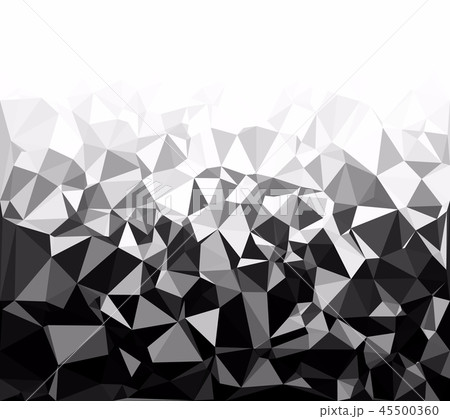 Black Polygonal Mosaic Background 45500360