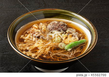 きのこの天ぷら蕎麦 45502700