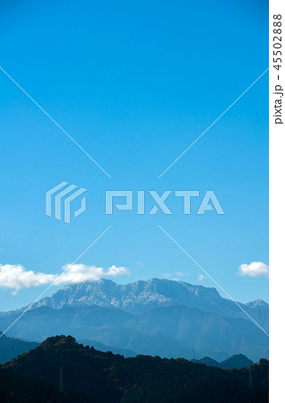 西条より石鎚山を望む 西条より石鎚山を望む 45502888